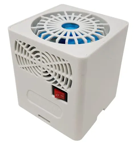 Beech Lane RV Fridge Fan, High Power 3,000 RPM Motor, Easy On and Off Switch, Multiple Side Vents Increase Airflow, Durable Construction (Natural)