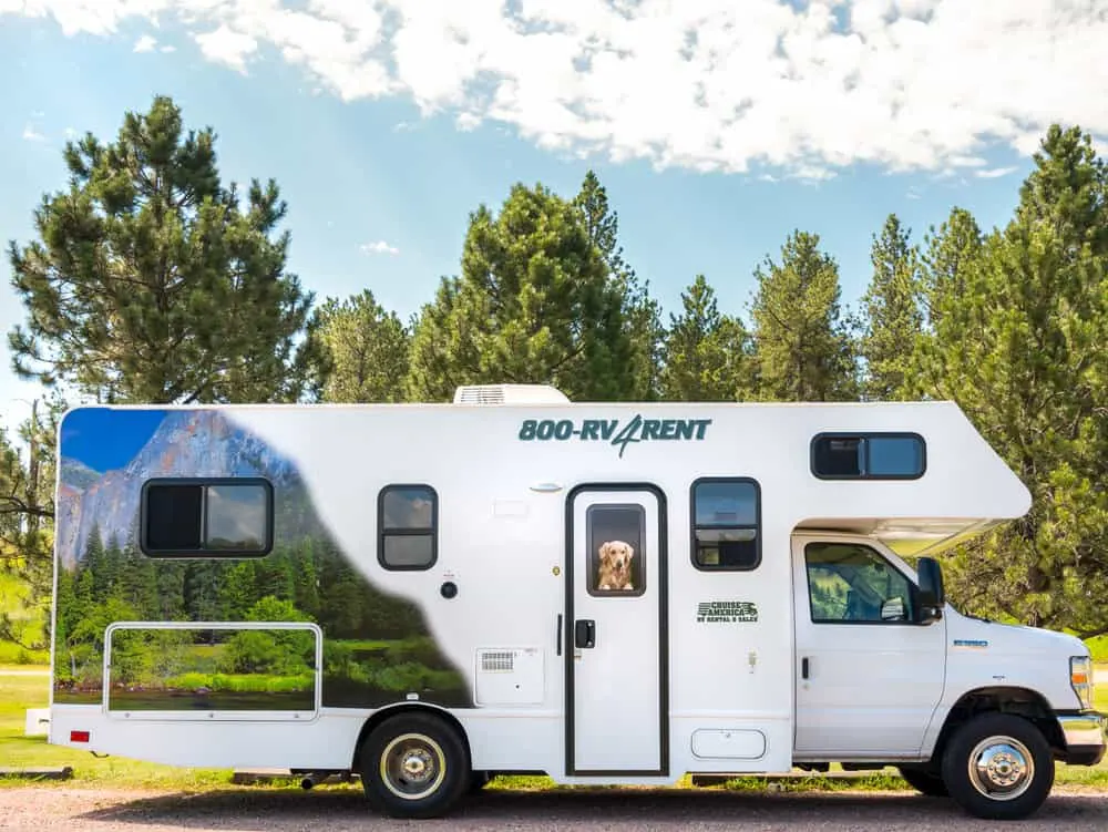 Rental Class C motorhome