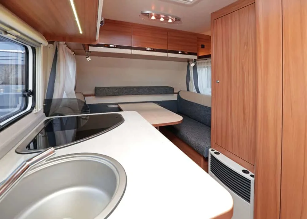 Stainless steel RV sink