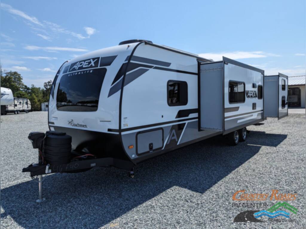 Front view of the New 2024 Coachmen APEX 300BHS Travel Trailer RV.