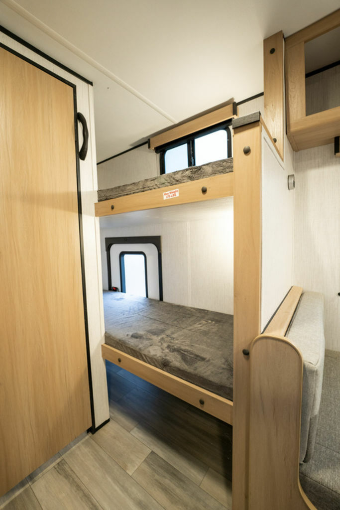 Bedroom with bunks.