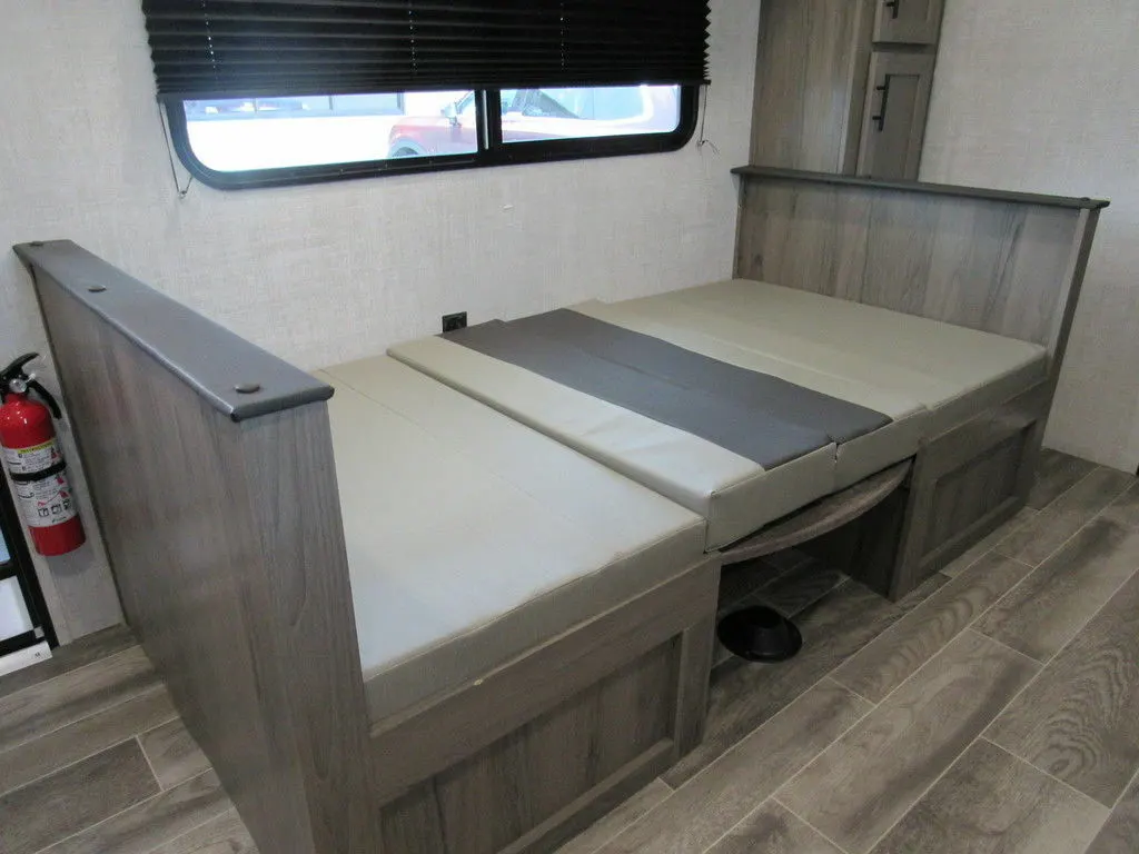 Dinette converts into bed