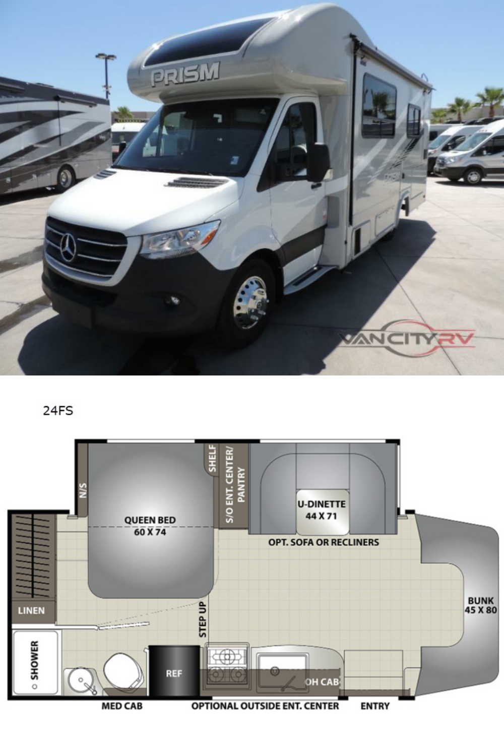 New 2022 Coachmen Rv Prism Select 24FS Class C RV