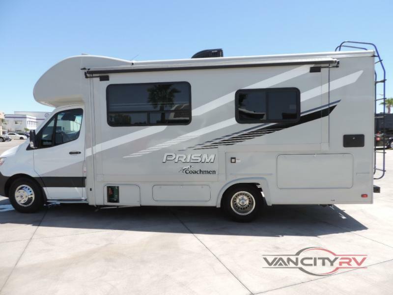 Side view of the New 2022 Coachmen Rv Prism Select 24FS Class C RV.