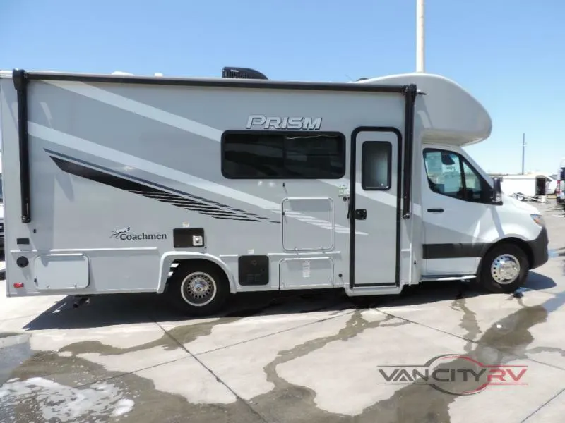 Side view of the New 2022 Coachmen Rv Prism Select 24FS Class C RV.