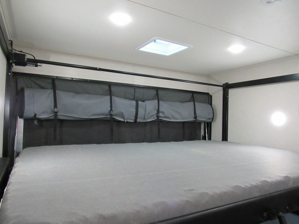 Sleeping area with bunks.