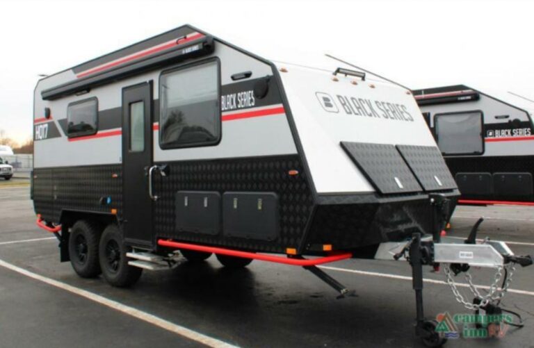 New 2022 Black Series Camper Black Series Camper HQ17 Travel Trailer RV (Floor Plan)