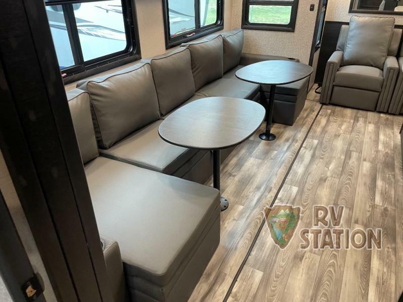 Dinette with two tables.