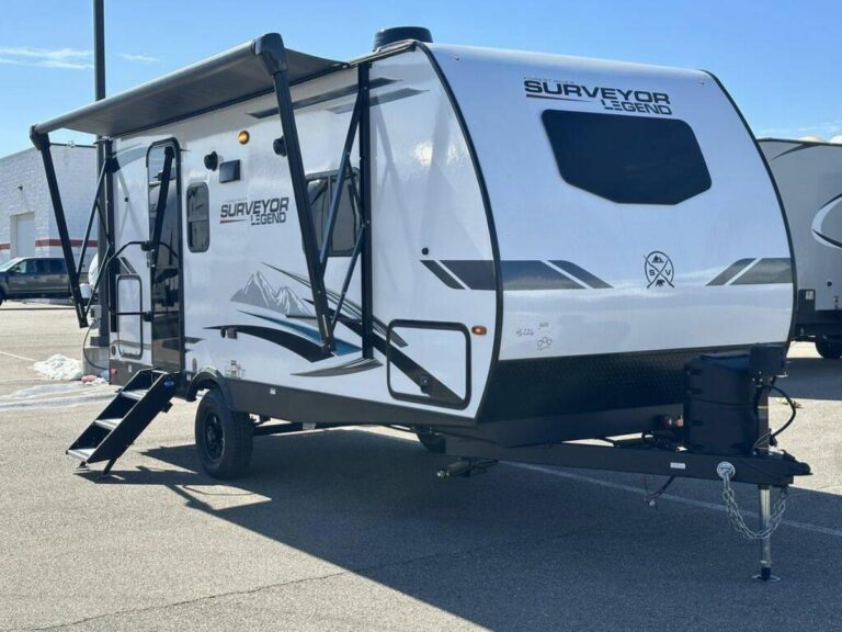New 2024 Forest River Surveyor Legend Sub 19RBLE Travel Trailer RV (Floor Plan)