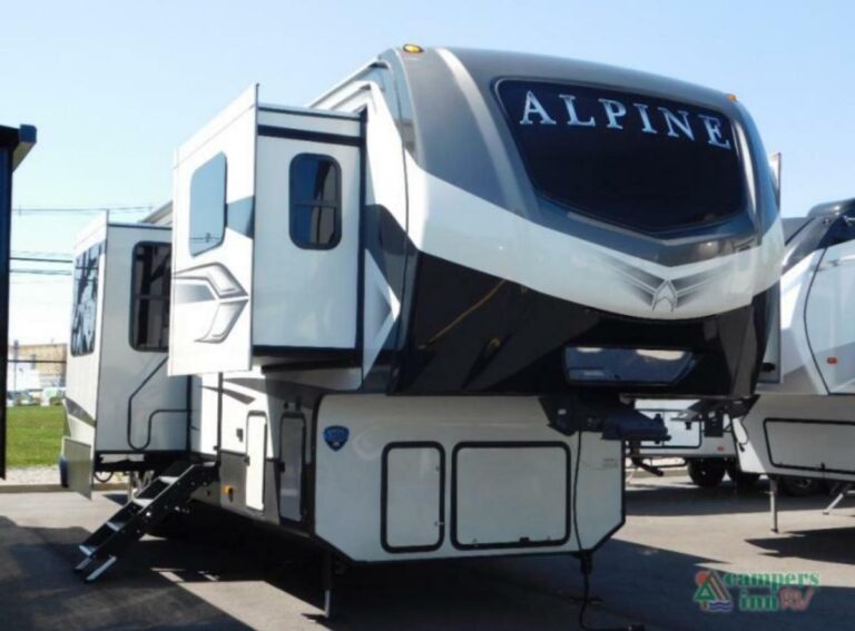 New 2022 Keystone RV Alpine 3712KB Fifth Wheel RV (Floor Plan)
