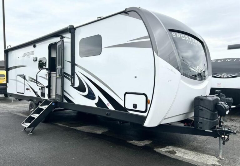 New 2022 Venture RV Travel Trailer SportTrek Touring Edition STT302VRB Travel Trailer RV (Floor Plan)