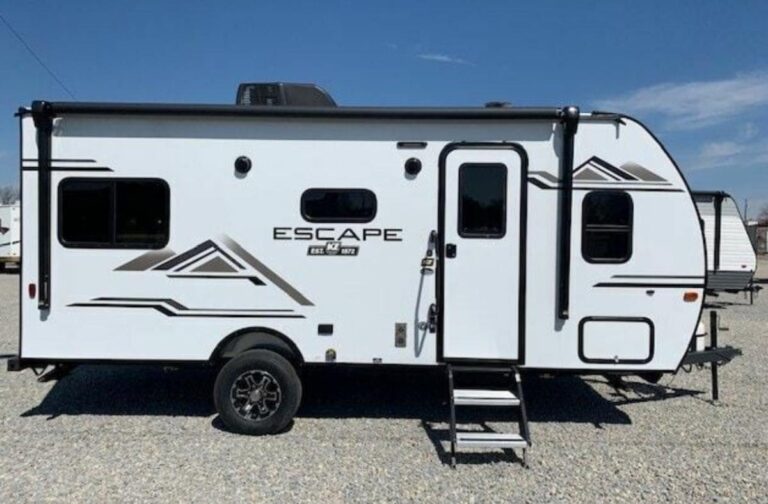 New 2022 Kz Rv Escape 17 HATCH Travel Trailer RV (Floor Plan)