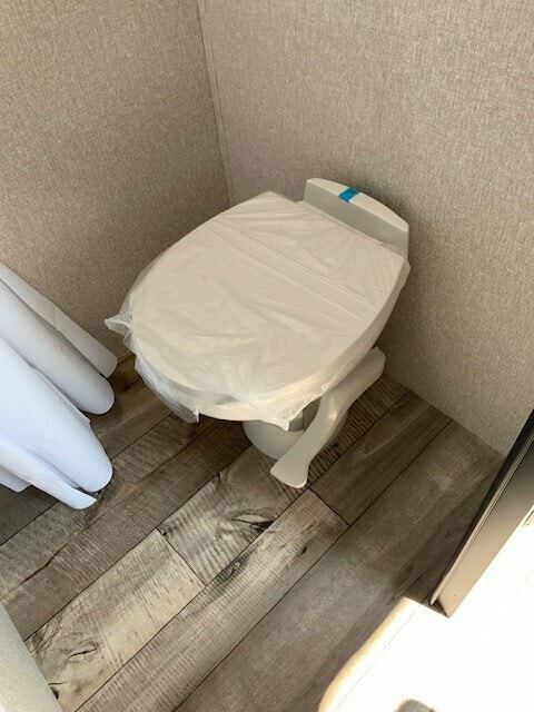 Bathroom with a toilet.