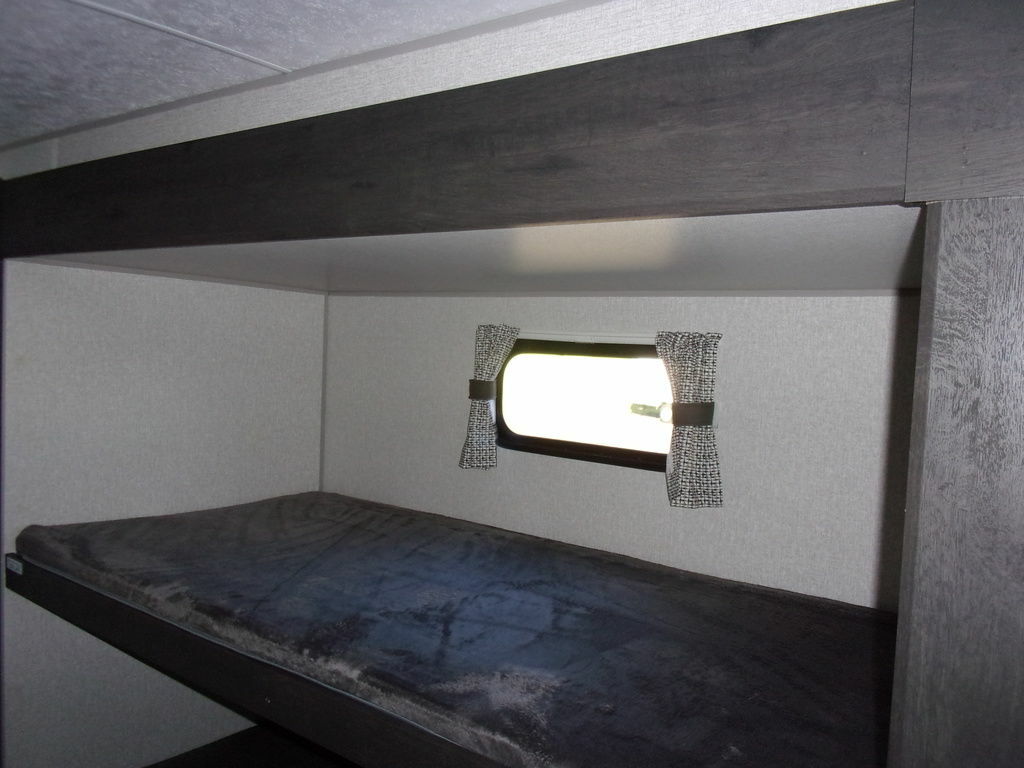 Bedroom with bunks.