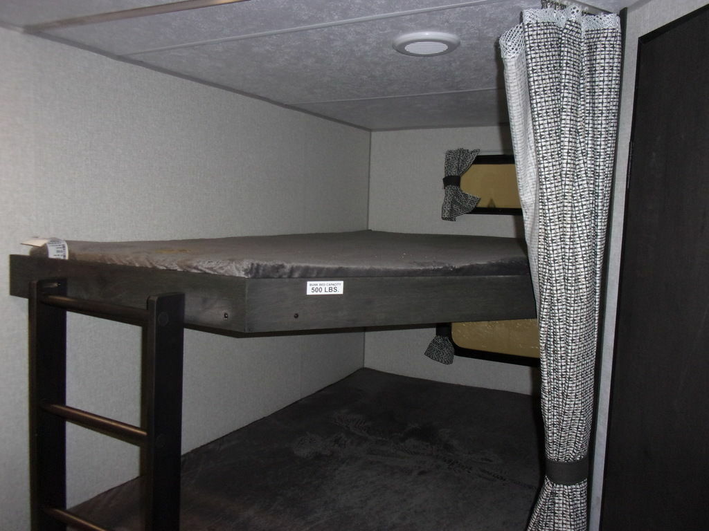 Bedroom with bunks.