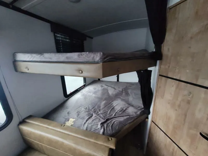 Bedroom with bunks.