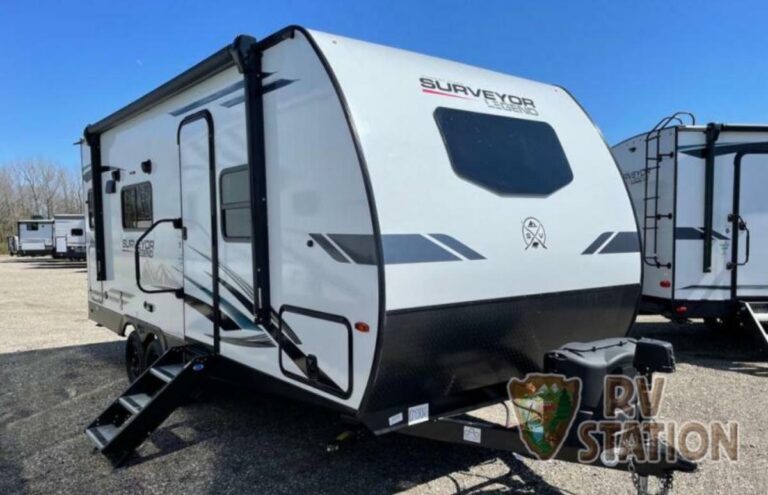 New 2022 Forest River RV Surveyor Legend 203RKLE Travel Trailer RV (Floor Plan)