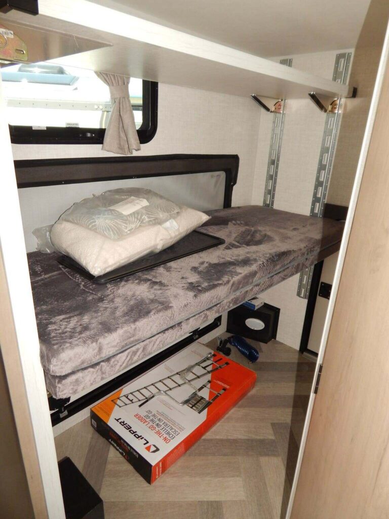 Bedroom with bunks.