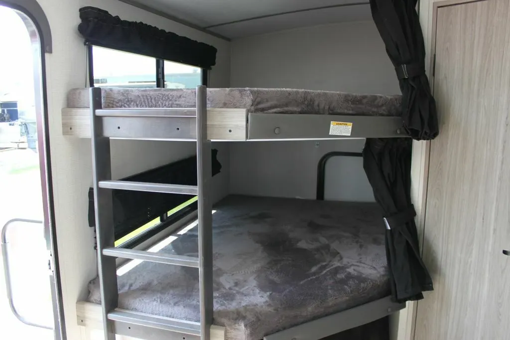 Bedroom with bunks.