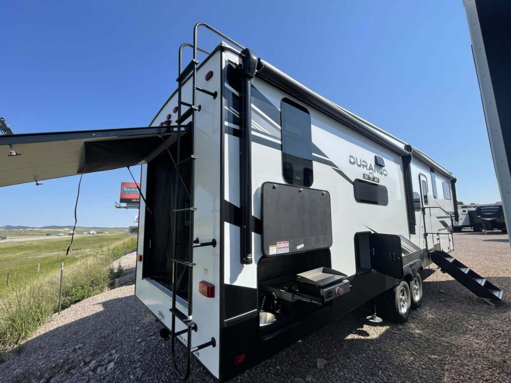 Side view of the New 2022 K-Z Durango D311BHD Fifth Wheel RV.