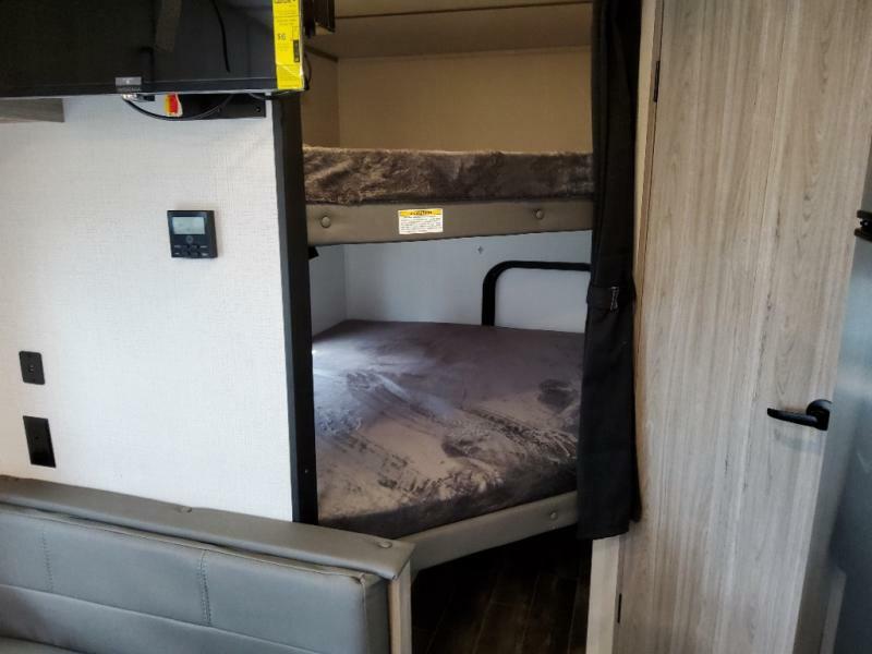 Bedroom with bunks.