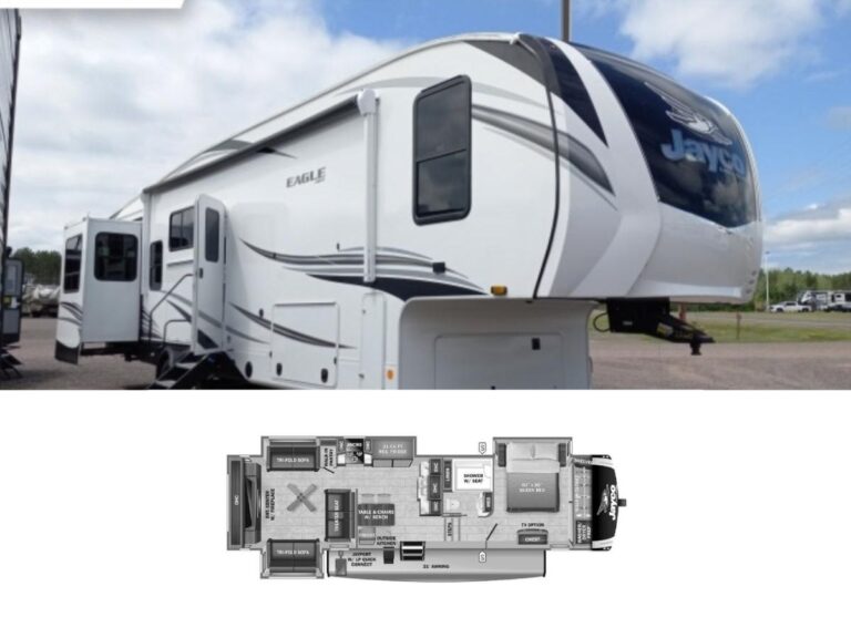New 2022 Jayco Eagle 335RDOK Fifth Wheel RV (Floor Plan)