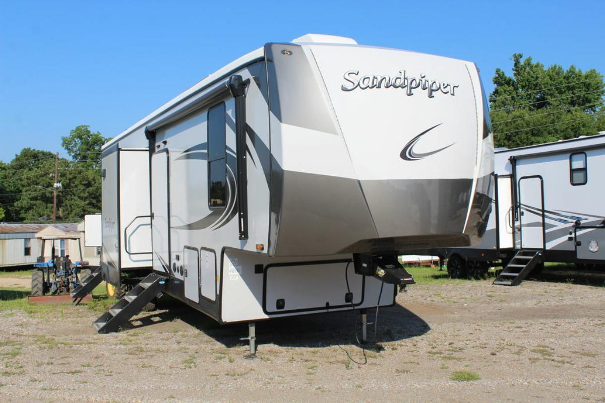 New 2022 Forest River Sandpiper 3440BH Fifth Wheel RV