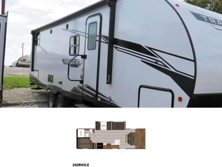 New 2022 Prime Time Tracer LE 260BHSLE Travel Trailer RV (Floor Plan)