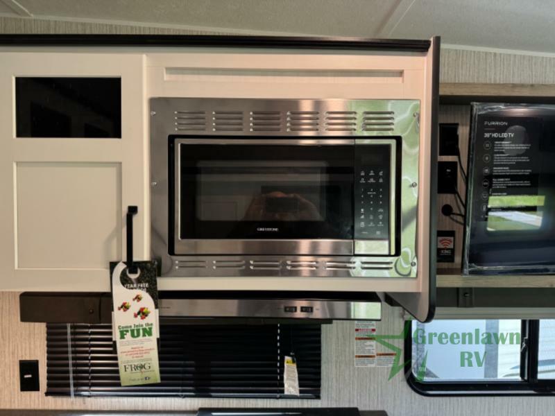 Kitchen with an oven.