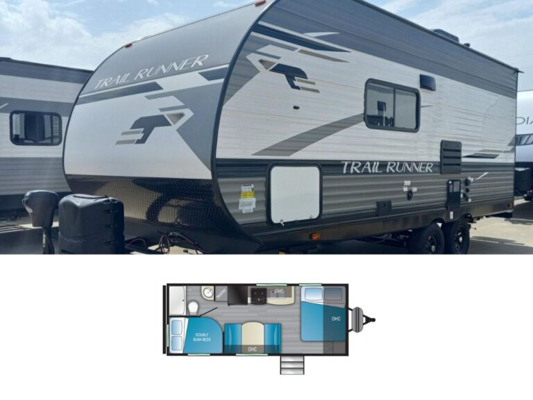 New 2022 Heartland Trail Runner TR 199 BHSS Travel Trailer RV (Floor Plan)