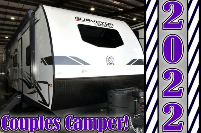 New 2022 Forest River Surveyor Legend 252RBLE Travel Trailer RV (Floor Plan)