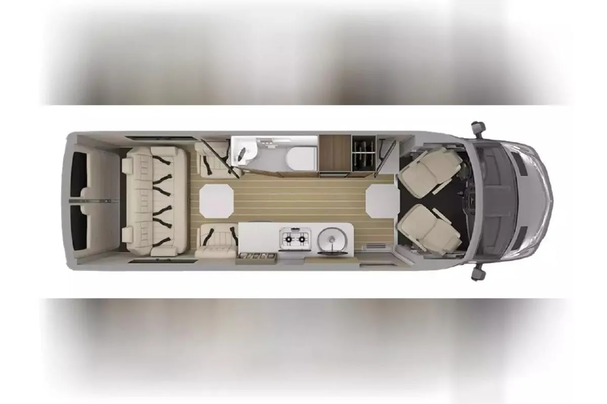 RV floor plan