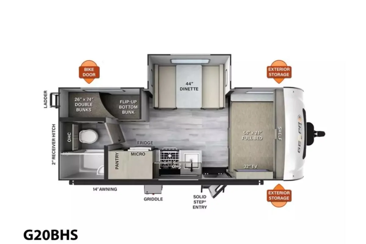 RV Floor plan