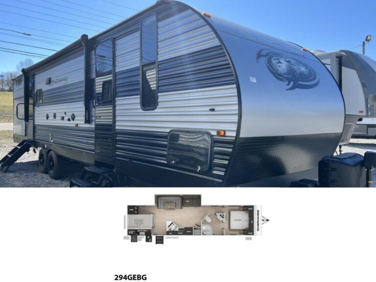 New 2022 Forest River Cherokee 294GEBG Travel Trailer RV (Floor Plan)