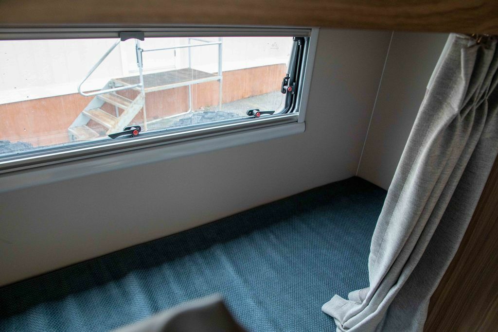 Bedroom with bunks.