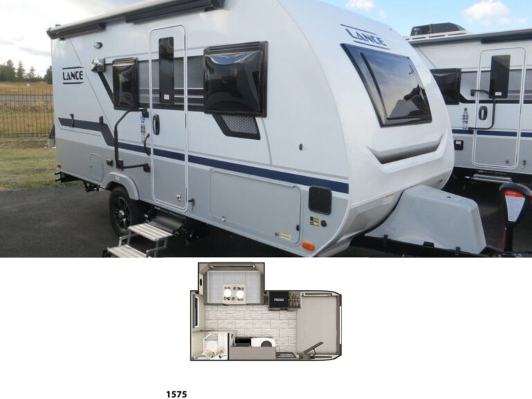 New 2022 Lance Travel Trailer S 1575 Travel Trailer RV (Floor Plan)
