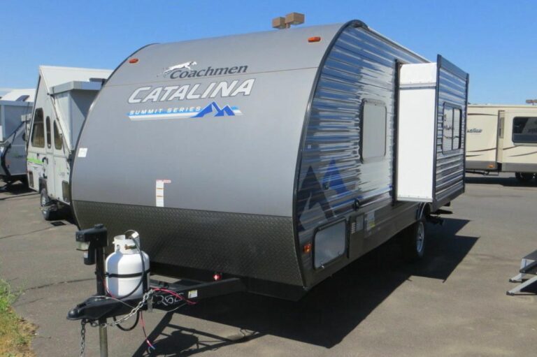 New 2022 Coachmen Catalina Summit Series 7′ 184FQ Travel Trailer RV (Floor Plan)