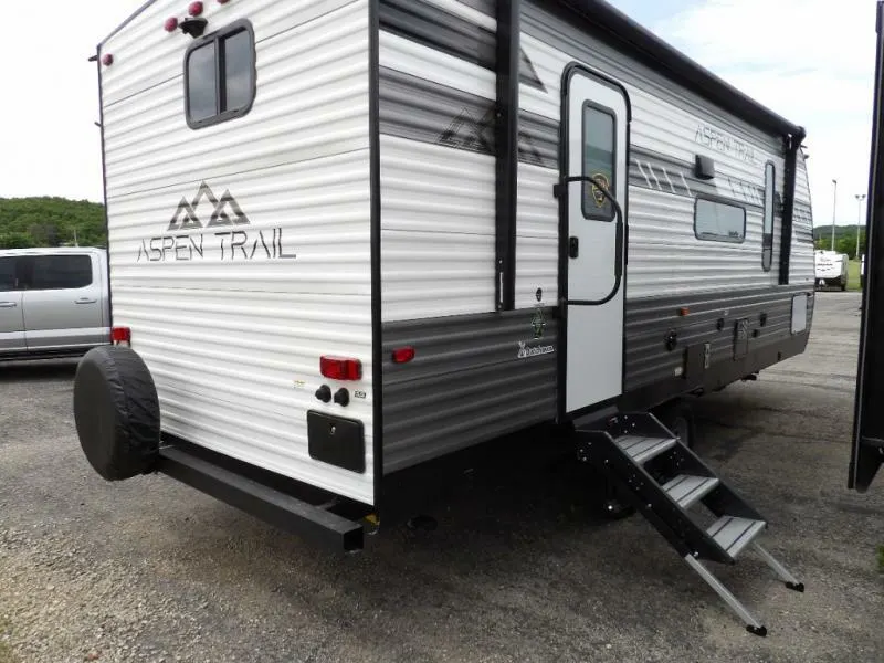 Side view of the New 2022 Dutchmen Rv Aspen Trail 2260RBS Travel Trailer RV.