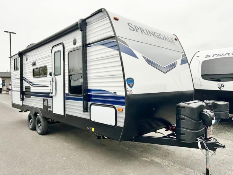 New 2022 Keystone RV Springdale 220BHWE Travel Trailer RV (Floor Plan)