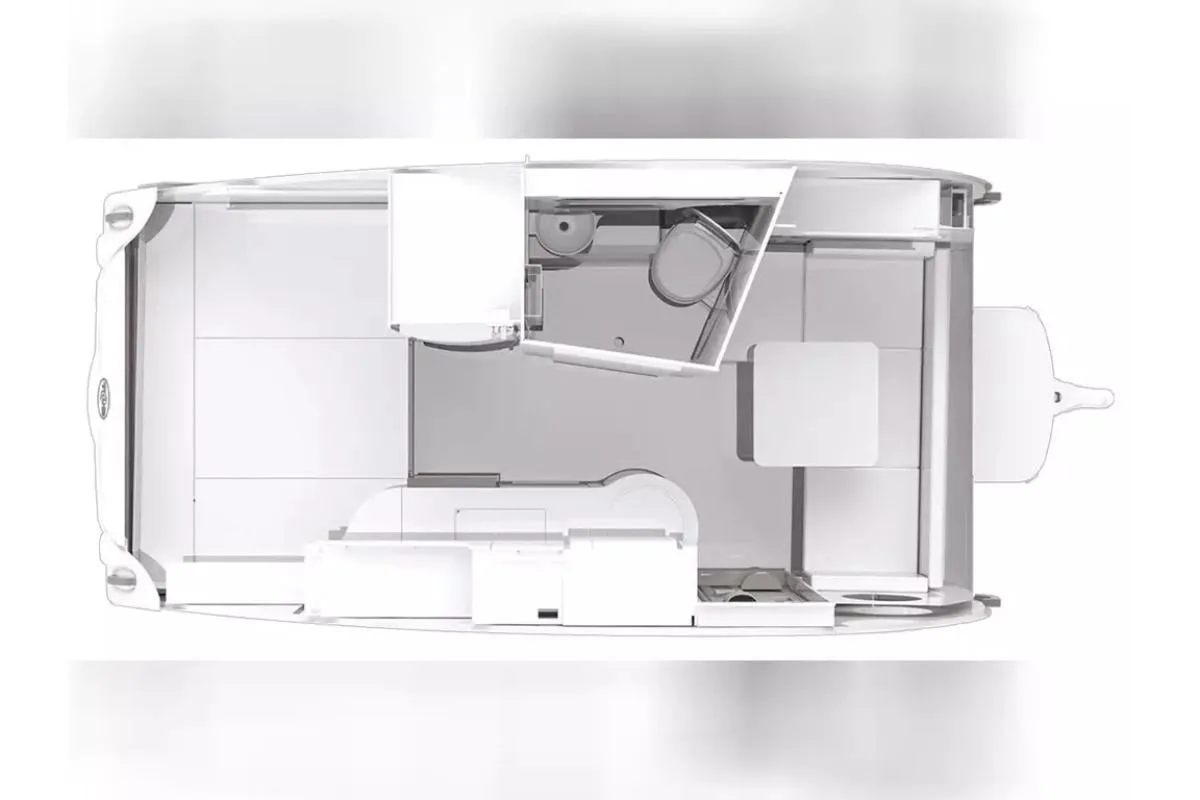 RV floor plan