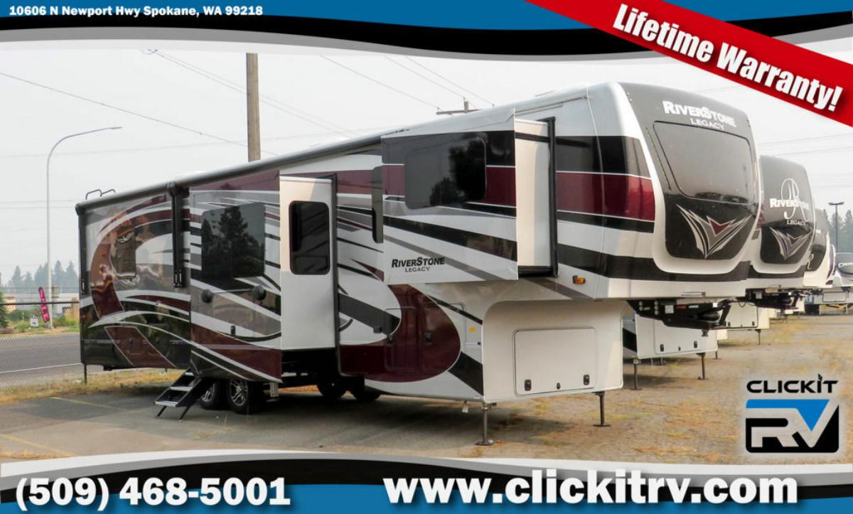 New 2022 Forest River Riverstone 39RBFL Fifth Wheel RV