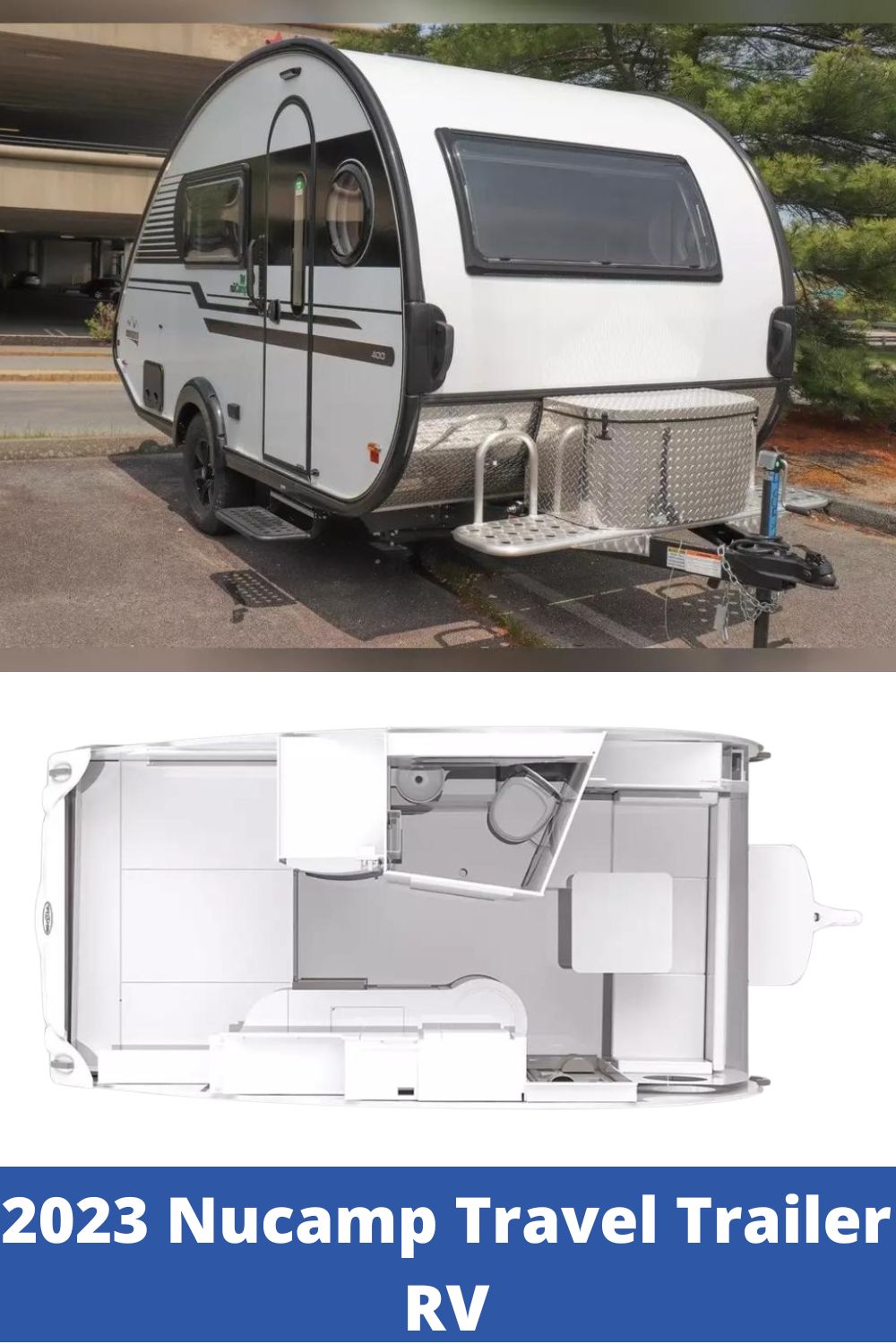 New 2023 Nucamp Travel Trailer RV (Floor Plan)