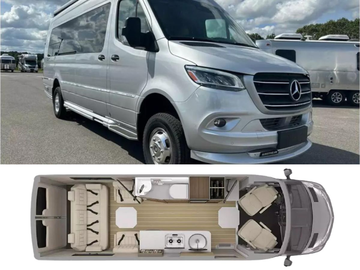 New 2024 Airstream Class B RV (Floor Plan) - RVJunket
