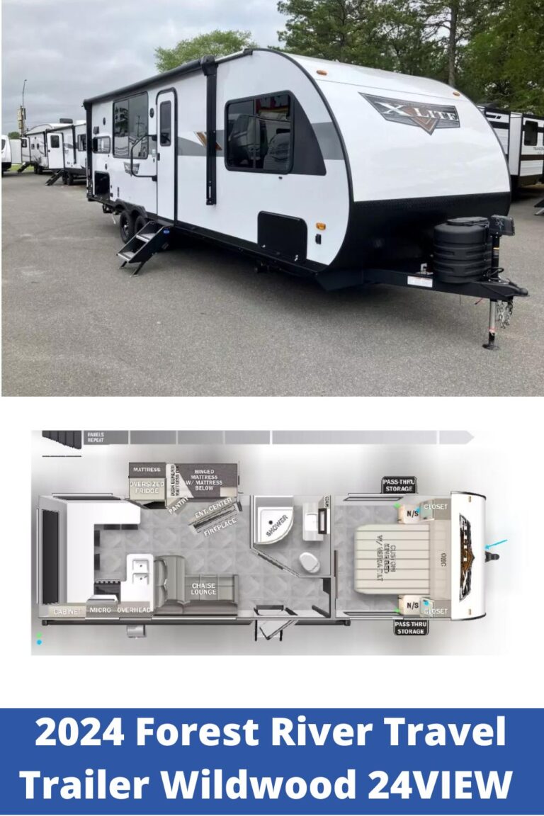 Latest Rv New 2024 Forest River Travel Trailer RV Wildwood 24VIEW (Floor Plan ...