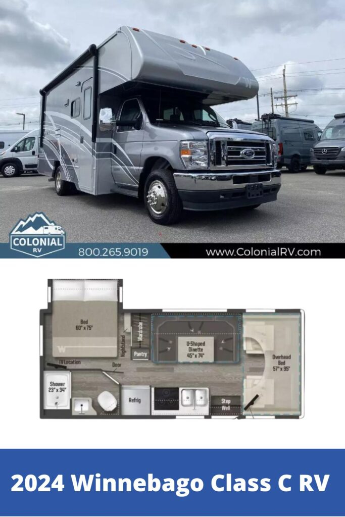 2024 Rvs New 2024 Winnebago Class C RV (Floor Plan) - RVJunket