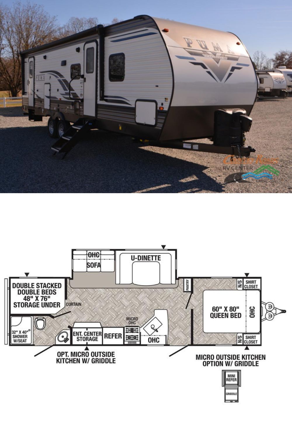 New 2024 Palomino Puma 28DBFQ Travel Trailer RV