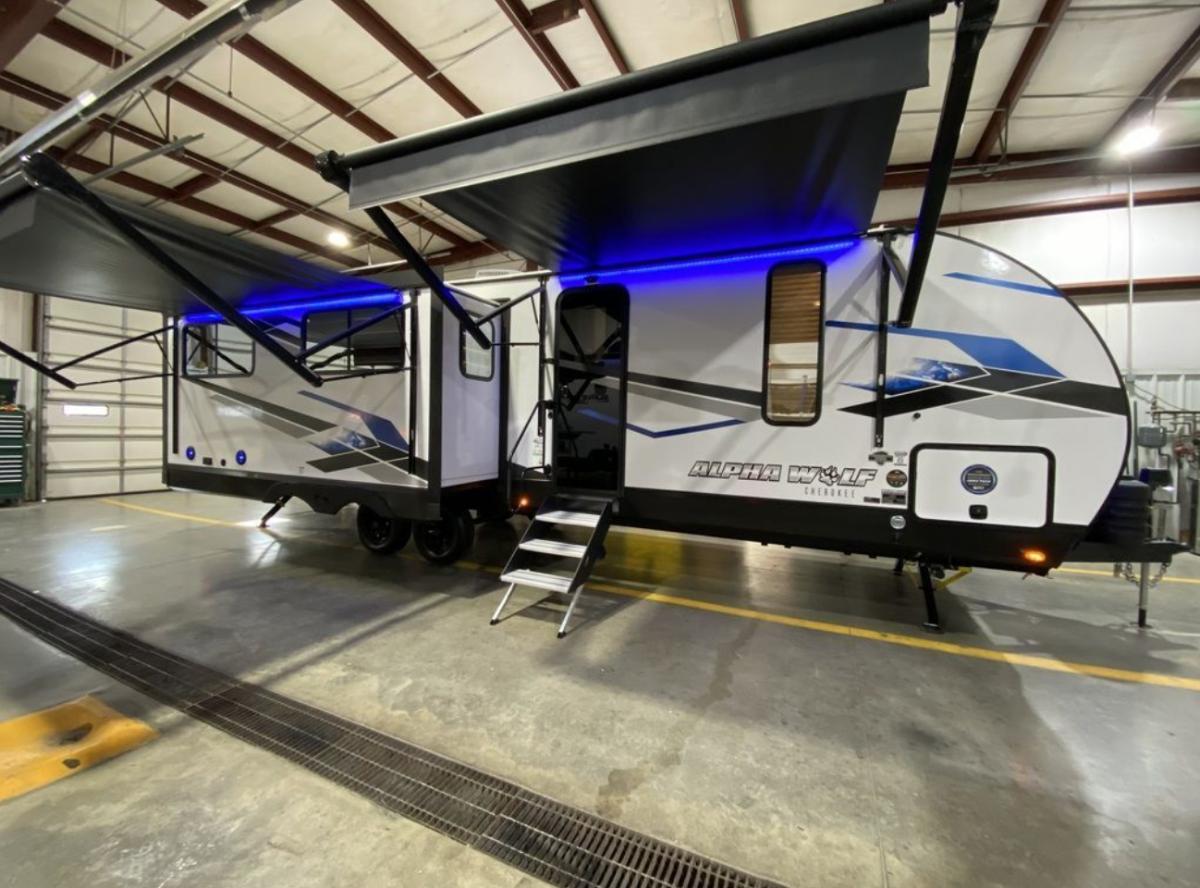 New 2024 Forest River Alpha Wolf 26RL-L Travel Trailer RV