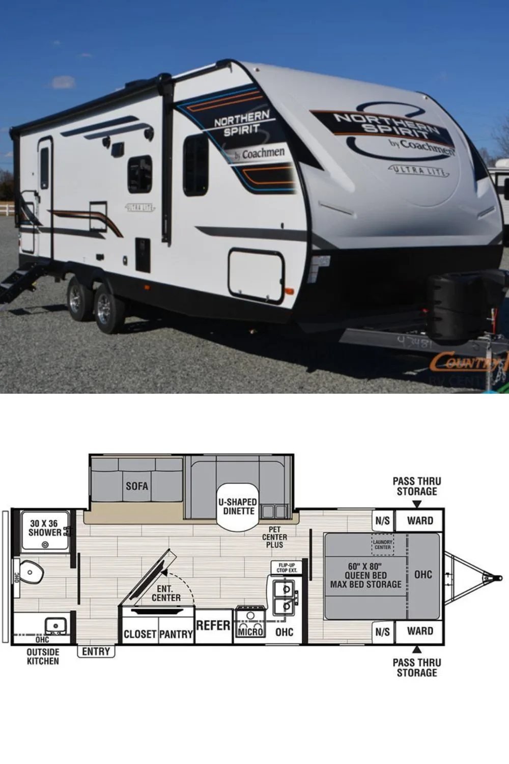 New 2024 Coachmen SPIRIT 2557RB Travel Trailer RV