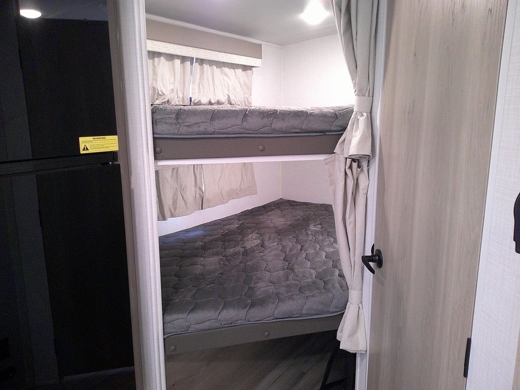 Bedroom with bunks.