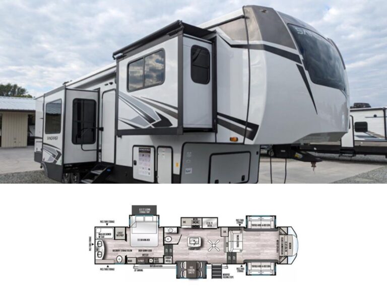 New 2024 Forest River SANDPIPER 391FLRB Fifth Wheel RV (Floor Plan)